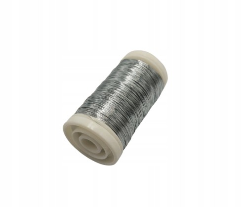 DRUT Gładki Cynkowany 0.35mm x 100g