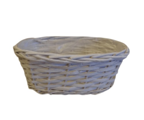 CR13535-27-WH OSŁONKA KOSZYK BIAŁY 27CM
