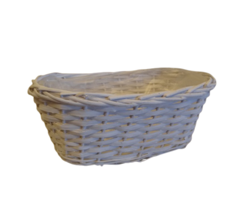 CR13535-37-WH OSŁONKA KOSZYK BIAŁY 37CM