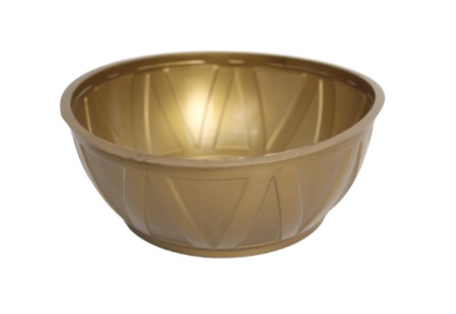 Doniczka Złota Okrągła 17 cm (PUSTA)