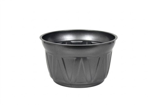 Doniczka CZARNA Okrągła 15 cm (PUSTA)