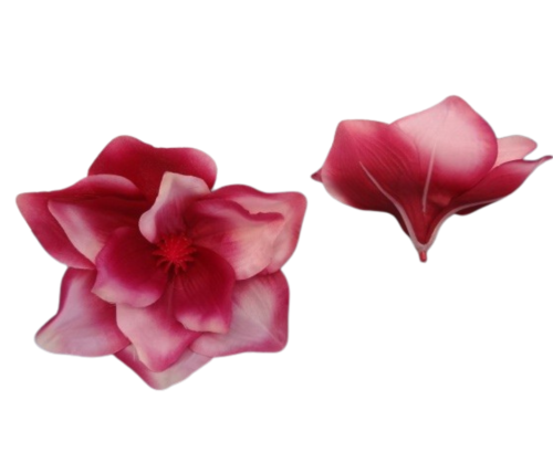 VIP7629/21 Kwiat Wyrobowy Magnolia Fuksja 12szt.