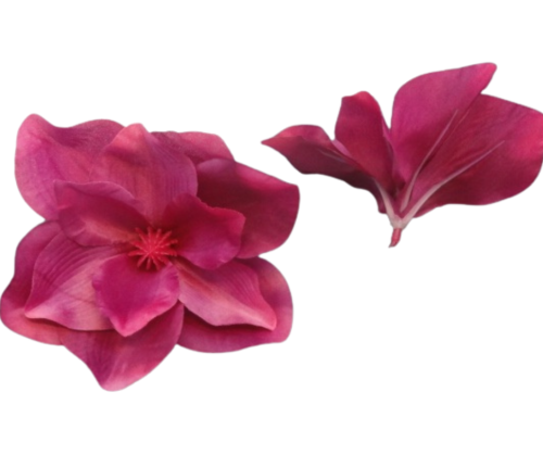 VIP7629/53 Kwiat Wyrobowy Magnolia Ciemny Fiolet Fuksja 12szt.