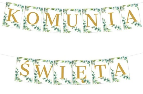 Baner I Komunia Święta 615058