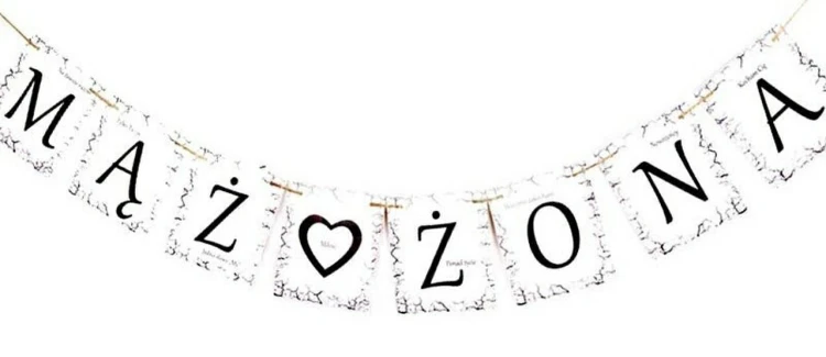 Baner Mąż Żona