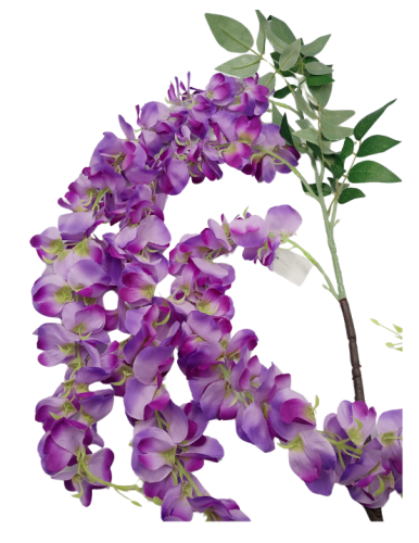 VIP3462/7 Gałązka Wisteria 145cm Fioletowy