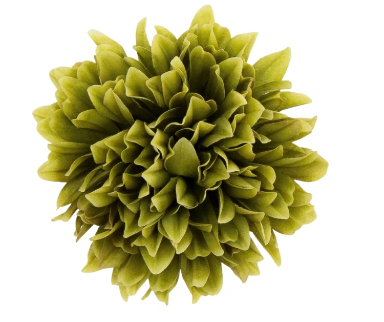 Kwiat Wyrobowy Chryzantema D77-11 dk.green Paczka 12szt.