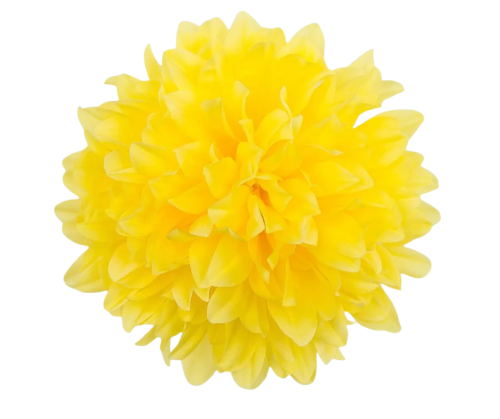 Kwiat Wyrobowy Chryzantema D77-07 yellow Paczka 12szt.