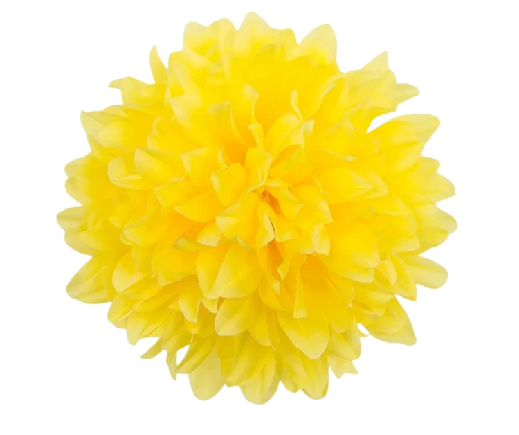 Kwiat Wyrobowy Chryzantema D77-07 yellow Paczka 12szt.