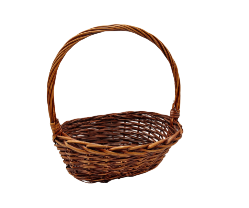 YM570603 Koszyk Dekoracyjny Brązowy 35cm