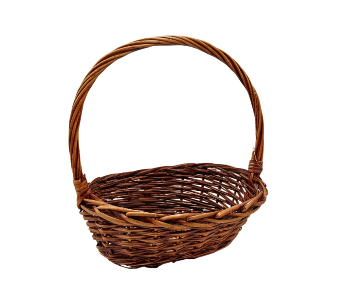 YM570603 Koszyk Dekoracyjny Brązowy 35cm