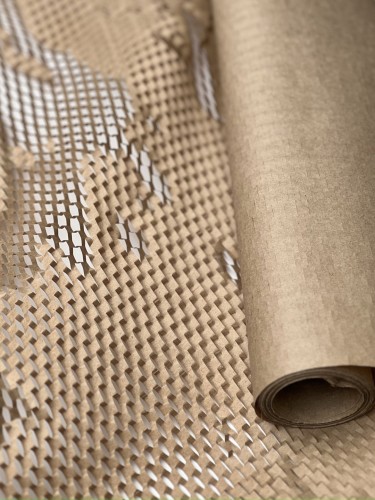Papier Kraftowy Plaster Miodu Natural 50cm x 10m