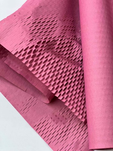 Papier Kraftowy Plaster Miodu Różowy Neon 245 50cm x 10m