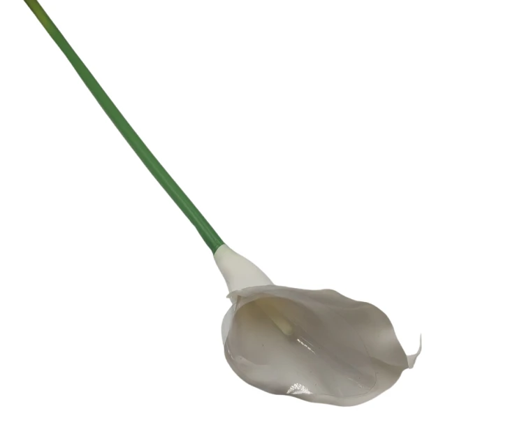CV32903-1 Calla Gumowa 68CM Biała