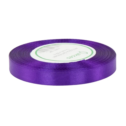 WSTĄŻKA ATŁASOWA 12MM-32M FS02-134 FIOLETOWY