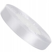 WSTĄŻKA ATŁASOWA 12MM-32M FS02-01 BIAŁY