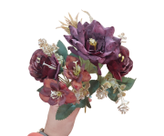 CV40607-4 Bukiet Róża 30CM Fiolet